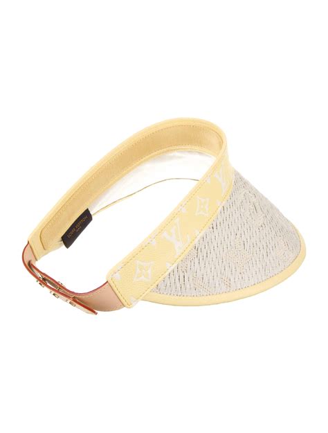 Louis Vuitton Strawgram Raffia Visor 